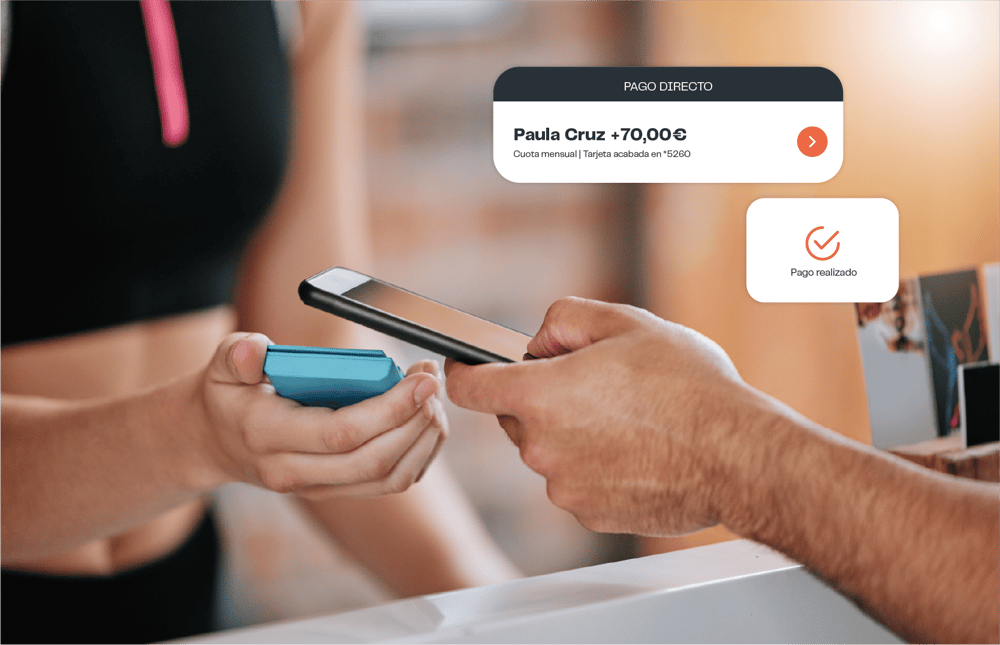 Cobro automático de bonos y membresías en un estudio de pilates